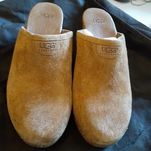 Ladies Suede Clogs Uggs